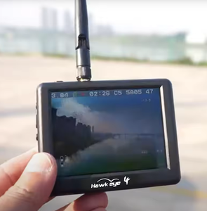 ราคาขายส่ง Hawkeye Little <span class=keywords><strong>Pilot</strong></span> <span class=keywords><strong>4</strong></span> 5.8GHZ 48CH พร้อม DVR ในตัว แบตเตอรี่ในตัว ตัวรับสัญญาณคู่ จอภาพ LED FPV ความละเอียด 800X480 สำหรับโดรนแข่ง - Product Image 6
