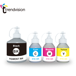 BT5009CMY BT5001CMY <span class=keywords><strong>BTD60BK</strong></span> Trendvision ขวดน้ำที่ใช้รีฟิลหมึกอิงค์เจ็ท Tinta สำหรับ BRO T SERIES หมึกสีย้อม - Product Image 1