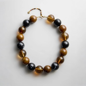 Collier tendance SongYi en perles acryliques colorées, pendentif étoile et cœur arc-en-ciel estival, style Y2K, pour femme - Product Image 6