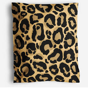 GDCX-pelucas de poliéster de colores personalizados, bolsa de curista de moda, Ldpe, naranja, Logo impreso, negro, ecológico, maillers - Product Image 1