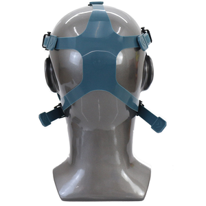 หน้ากากป้องกันแก๊สพิษแบบเต็มหน้า ซิลิโคน ใช้ซ้ำได้ ป้องกันไฟ ป้องกันฝุ่นละออง สีพ่น คาร์ทริดจ์  ใส่สบาย กระชับพอดี  หน้ากากกรองอากาศ 3 ชั้น - Product Image 6