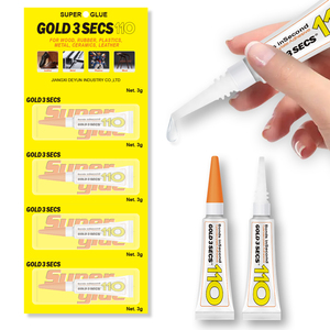 Pegamento Instantáneo de Secado Rápido, Adhesivo Fuerte Multiusos, Pegamento para Plástico, Metal, Cerámica, Zapatos, Joyerí<span class=keywords><strong>a</strong></span> - Product Image 1