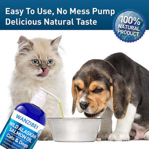 שמן סלמון אלסקי בר טהור לכלבים וחתולים תומך בתפקוד מפרקי חיסון לב בריאות אומגה 3 תוסף מזון נוזלי לחיות מחמד - Product Image 6