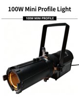 Mini projecteur LED Leko avec zoom réglable pour l'éclairage de musées, de théâtres, de spectacles commerciaux, de concerts et de photographie