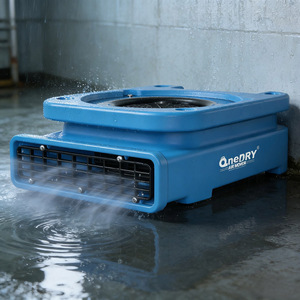 $49.99 panqueca baixo perfil plana ar movedor tapete secador ventilador ventilador com cadeia de margarida para furacão água inundação danos restauração - Product Image 6