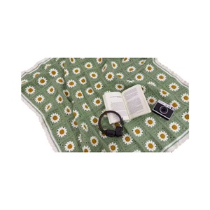 Kit de <span class=keywords><strong>crochet</strong></span> pour débutants Aeelike - Fils doux, instructions détaillées, kit de démarrage complet pour <span class=keywords><strong>couverture</strong></span> Daisy, DIY facile - Product Image 3