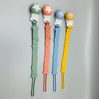 Attache-tétine réglable pour bébé, sangle de sécurité pour sucette, clips pour tétine d'enfant