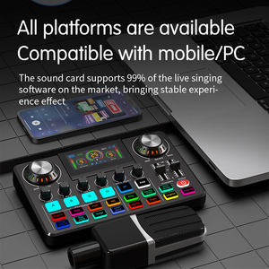 Equipo <span class=keywords><strong>de</strong></span> blog <span class=keywords><strong>de</strong></span> transmisión en vivo <span class=keywords><strong>Tarjeta</strong></span> <span class=keywords><strong>de</strong></span> <span class=keywords><strong>sonido</strong></span> en vivo con juego <span class=keywords><strong>de</strong></span> micrófono Mezclador <span class=keywords><strong>de</strong></span> grabación <span class=keywords><strong>de</strong></span> audio <span class=keywords><strong>Bluetooth</strong></span> para transmisión en vivo <span class=keywords><strong>de</strong></span> computadora - Product Image 2