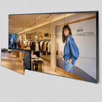 Pantalla de Video Wall LCD de 46 Pulgadas y 3.5 mm, Full HD, Gráficos de Animación, Solución para Centros de Comando de Monitoreo de Seguridad Industrial en Interiores