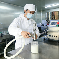 Pompe rotative à lobes automatique en acier inoxydable de qualité alimentaire pour le transfert de boissons et d'eau pure en sachets souples – Haute précision