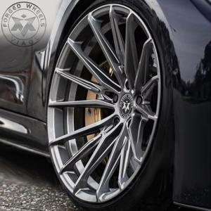 Jantes forgées concaves profondes personnalisées Viaol, légères, <span class=keywords><strong>gris</strong></span> canon, 19, 20, 21 pouces, 5x112, 5x120, compatibles avec BMW, Audi, Mercedes Benz, pièces détachées - Product Image 2