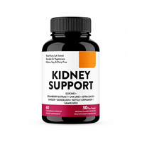 Complément Alimentaire Populaire pour le Soutien Rénal : Mélange Herbal Végétarien en Capsules (Canneberge, Uva Ursi, Pissenlit, Pépins de Raisin)