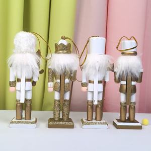 Décoration de sapin de Noël, pendentif, série classique, mini <span class=keywords><strong>casse</strong></span>-<span class=keywords><strong>noisette</strong></span>, style vintage, poupée de 13 cm, décoration de fête - Product Image 3