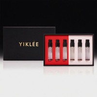 Caja de descubrimiento de perfume de lujo personalizada 1,5 ml/2ml/3ml/5ml caja de papel de exhibición de muestra de perfume para atomizadores y microviales