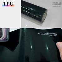 Film de protection de peinture auto-adhésif pour voiture, série métallique brillante, 1,52*15m, TPU, film de protection de carrosserie complète, film changeant de couleur