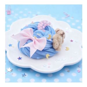 Imaginative Kawaii Factory DIY Fun Set Colorful Fluffy Playdough Toy Educational Children Squishy <b>Slime</b> Bulk Wholesale Kit - Product Image 2