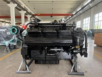Chinesische Herstellung CE ISO 445KW 505KW 555KW Zertifizierter Diesel-Verbrennungsmotor für Offene und Schallgedämpfte Generatoren