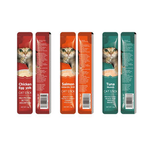 Oem חתול מפעל מתייחס 15 גרם מרכיב טבעי נוזלי פס חטיף טבעי מרכיב נוזלי סידן תוספת לחות - Product Image 3