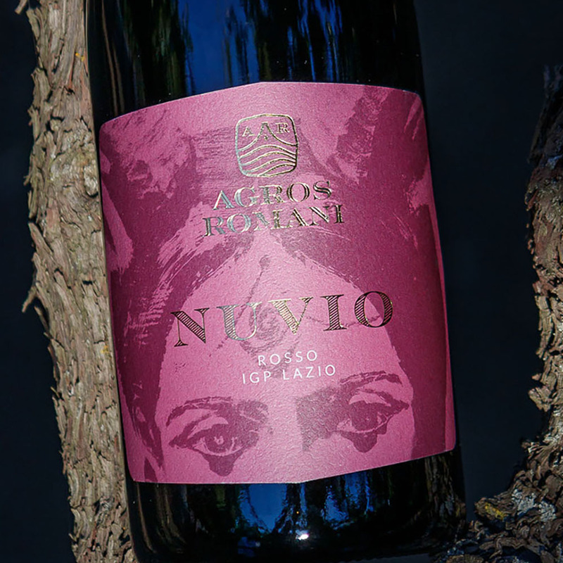 Luxury Custom Design Textured Paper Wine