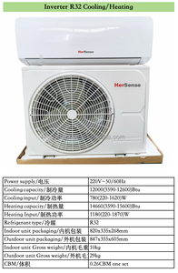 Nouvelle Arrivée Européenne Système de Climatisation Murale Split 12000 BTU Froid/Chaud R32 Économe en Énergie Entièrement en Cuivre - Product Image 2