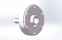 Mandrin interne en caoutchouc à expansion par recul pour trous aveugles JPT212-200, serrage 26-38 mm, précision 0,01 mm, pour tour CNC