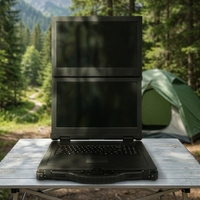 Ordinateur portable robuste Chicheng IP65 15,6'' avec écran haute luminosité, processeur Intel I9-13900HK, GPU MXM, DDR5, 4 To de RAM, 64 Go de stockage, en stock