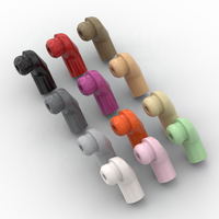 BEBRICKS Série de pièces de construction 981 Bras Gauche – Briques de construction, figurines, ensemble de blocs, mini-poupées, blocs empilables