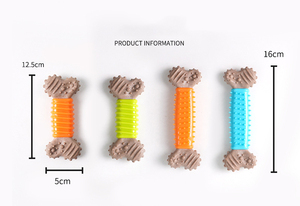 Produttore all'ingrosso Logo personalizzato <span class=keywords><strong>Pet</strong></span> prodotto TPR cane masticare giocattoli per animali domestici - Product Image 4