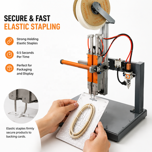 Máquina Automática de Grapado Elástico, Sistema de Empaquetado de Tarjetas, Alternativa a las Grapas Metálicas para Juguetes, Herramientas, Utensilios de Cocina - Product Image 1