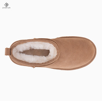 Bottes d'hiver en fourrure pour femme Designer 2026, bottes de neige à plateforme avec embouts thermiques, antidérapantes et respirantes pour la saison d'automne