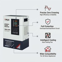 TMB mural 10KVA monophasé relais Type Auto 220VAC stabilisateurs automatiques régulateurs de tension AVR