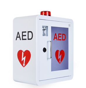 Kit de premiers soins MKR Boîte de rangement pour défibrillateur de type intérieur Alarme d'urgence Armoire murale à lumière <span class=keywords><strong>Aed</strong></span> - Product Image 2