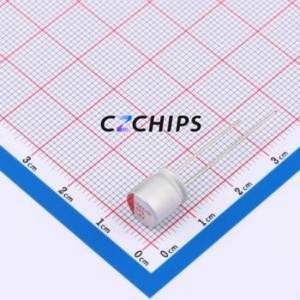 Condensador Sólido E2471M016D090HY, Componente de Orificio Pasante (THT), D8xL9mm 470uF 20% 16V 8mm - Product Image 1