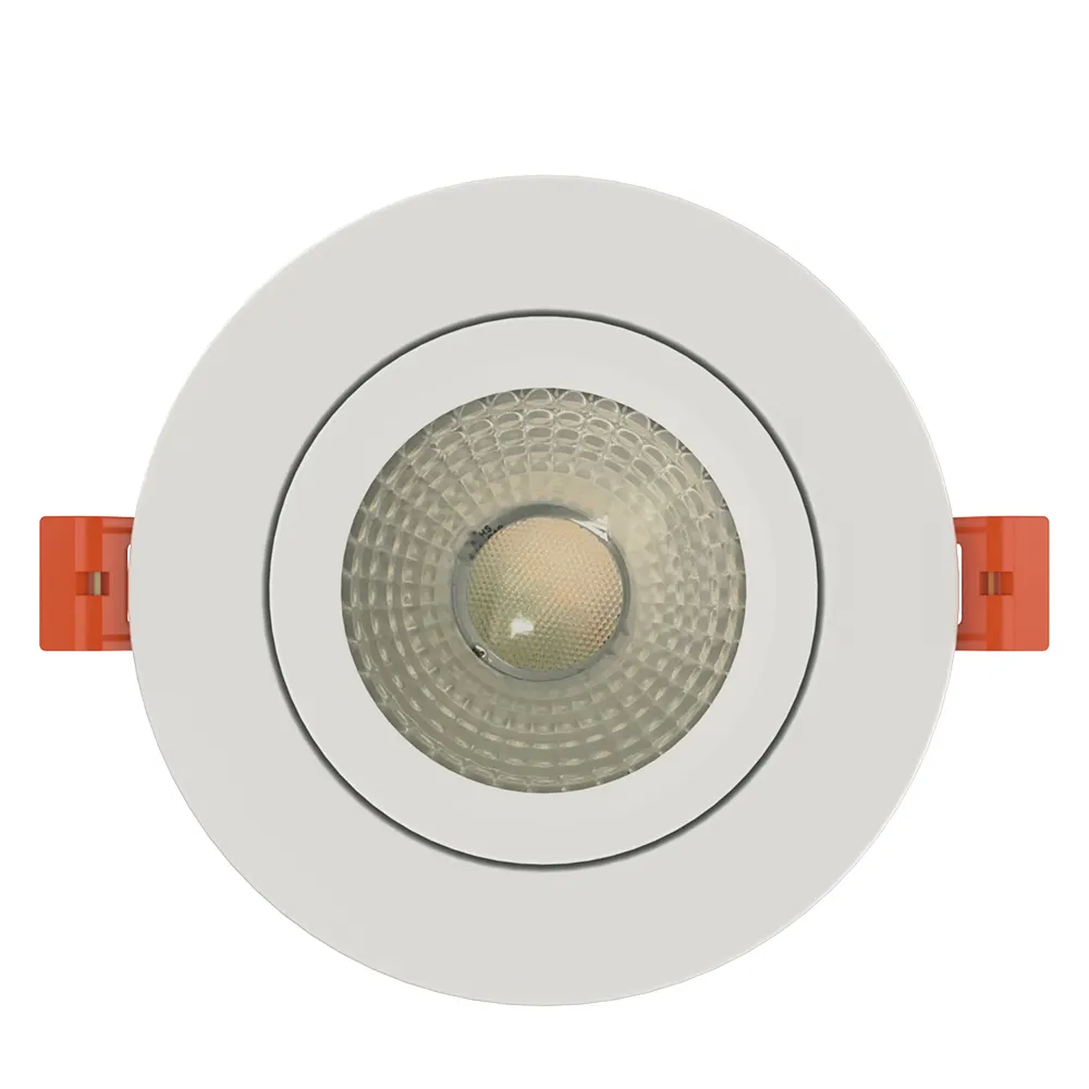 4 inch 6 inch 5CCT Gimbal Recessed Downlight 360 Degree Angle with Junction box Wall Wash Adjustable Led Ceiling Light