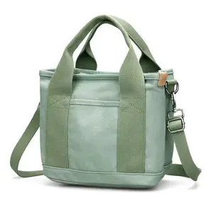 Bolso de mujer de moda Mochila de un hombro de lona Bolso de gran capacidad Bolso popular al por mayor