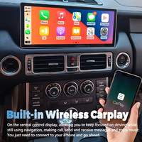 256GB Carplay 12.3 "Navi écran BT stéréo pour Land Range Rover V8 L322 2002-2012 Android 15 DSP lecteur vidéo multimédia de voiture HU