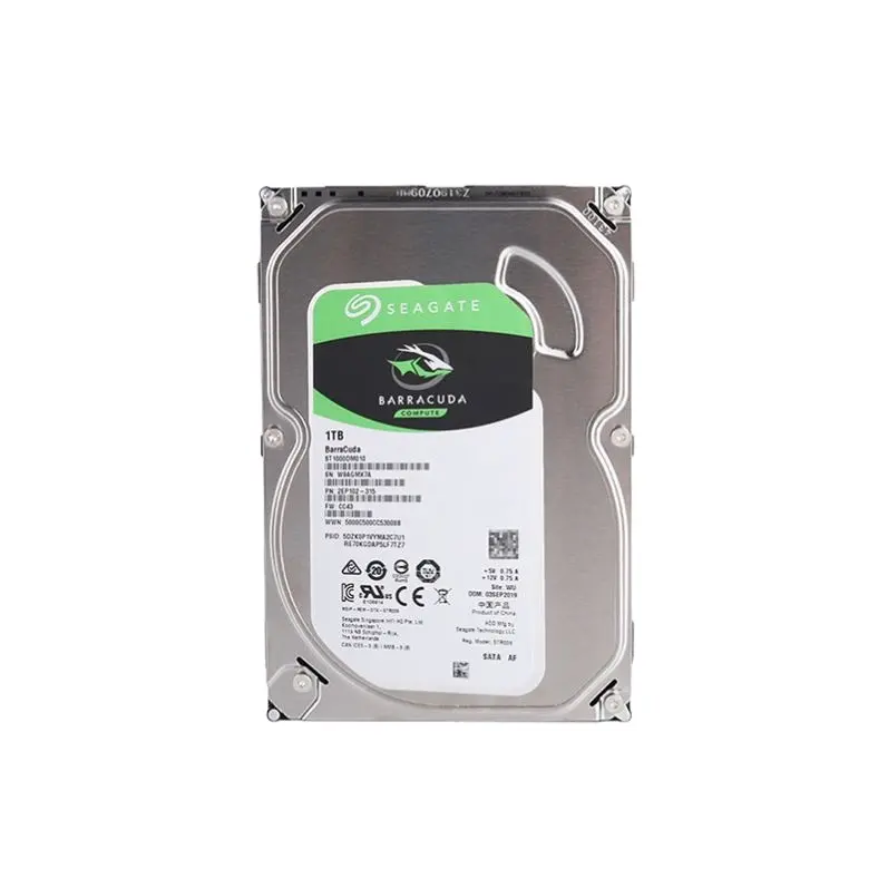 GUIXING 씨게이트 1TB 3.5 SATA ST1000VN002 5900RPM 64MB 리퍼비시 내부 데스크탑 하드 디스크 드라이브