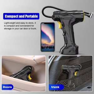 Compresseur d'air DC 12V <span class=keywords><strong>gonfleur</strong></span> de <span class=keywords><strong>pneu</strong></span> de <span class=keywords><strong>voiture</strong></span> pour allume-cigare pompe à air Portable pompe à <span class=keywords><strong>pneu</strong></span> affichage numérique <span class=keywords><strong>gonfleur</strong></span> de <span class=keywords><strong>voiture</strong></span> de <span class=keywords><strong>pneu</strong></span> - Product Image 6