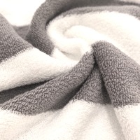Luxury Travel Swim Pool 90*180cm Large Cotton Bath Towel Absorbent Breathable Sand Free Oversized Striped Beach Towel