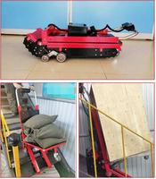 Chariot électrique pour monter les escaliers et transporter des marchandises, chariot à main