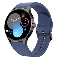 Relojes inteligentes Y80, nuevo modelo, monitor de actividad física, Android, IP68, resistente al agua, redondo, para hombre y mujer, reloj inteligente Y80 con correas deportivas para hombre y mujer