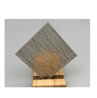 Verre décoratif filaire en maille de soie stratifiée de décoration de sécurité trempé clair de 10mm