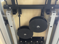 Reformer de Pilates Portátil Profesional 2026 con Certificación CE, Ligero, Plegable, Puede Guardarse Verticalmente, para Entrenamiento de Core para Mujeres, con Estructura de Roble