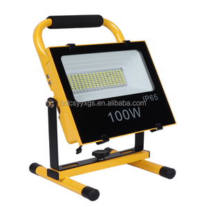 Projecteur de charge SMD IP66 Portable éclairage de secours de chantier de construction projecteur extérieur - Product Image 5
