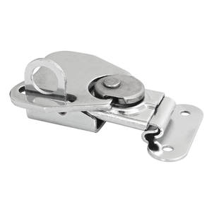 केस बॉक्स 55x73 मिमी के लिए पैडलॉक होल के साथ HM3204 मेटल बटरफ्लाई ट्विस्ट लैच कीपर टॉगल क्लैंप - Product Image 4