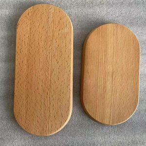 Benutzer definiertes Logo Mini Serviert ablett Oval Holz Serviert ablett Käse Dessert Tee Kaffeetasse Kerze Dekor Geschirr & Teller für Sushi - Product Image 4