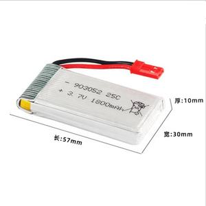 3,7 voltios de la batería lipo 1800ma 903052 drones de la batería de 3,7 v 1800mah 25c para drone KY601S <span class=keywords><strong>SYMA</strong></span> X5SW X5 M18 H5P - Product Image 3