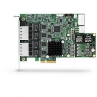 ADLINK PCIe-GIE74 Carte PCI Express x4 avec 4 ports GigE Vision PoE+ Frame Grabber
