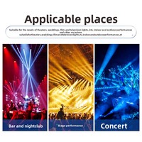 Projecteur PAR 18 LED pleine couleur étanche IP65 pour éclairage de scène extérieure, mariages et spectacles en extérieur