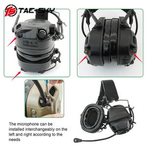 Casque tactique TS TAC-SKY, casque TSAMP version civile avec RACptt pour casque tactique, rail <span class=keywords><strong>ARC</strong></span>, tir, protection auditive - Product Image 5